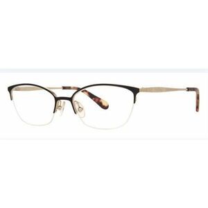 Lilly Pulitzer Cat Eye glasses Brown Gold Unisex Lightweight